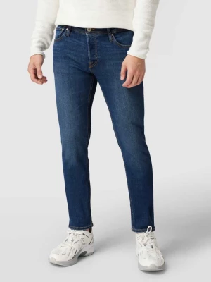Jeansy w dekatyzowanym stylu o kroju slim fit jack & jones
