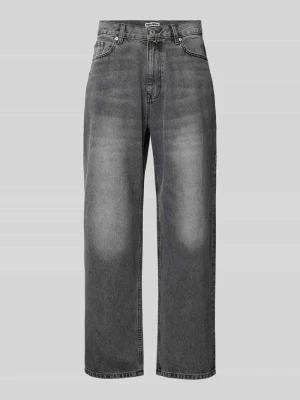 Jeansy w kroju baggy w 5 kieszeni REVIEW