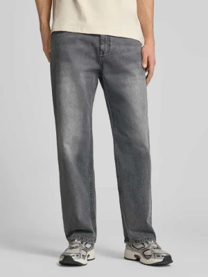 Jeansy w kroju baggy w 5 kieszeni REVIEW