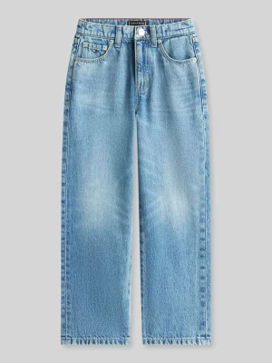 Jeansy w kroju loose fit z 5 kieszeni Tommy Hilfiger Kids