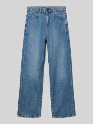 Jeansy w kroju loose fit z czystej bawełny s.Oliver Niebieski