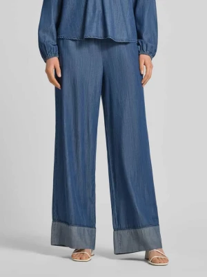 Jeansy w kroju loose fit z dodatkiem wiskozy Model 'Wilke' FREE/QUENT