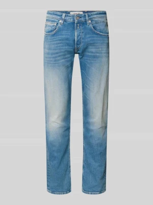 Jeansy w kroju regular fit w stylu 5-kieszeniowym, model 'Grover' Replay