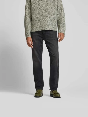 Jeansy w kroju regular fit z dodatkiem streczu Closed Czarny