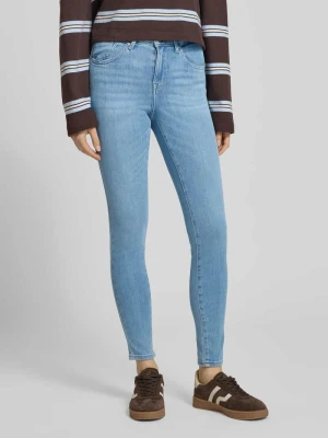 Jeansy o kroju skinny fit z mieszanki bawełny model 'POWER' Only Jasnoniebieski