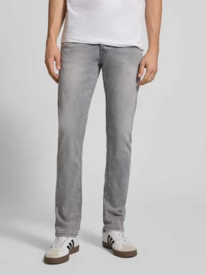 Jeansy w kroju slim fit w stylu used model 'GLENN' jack & jones