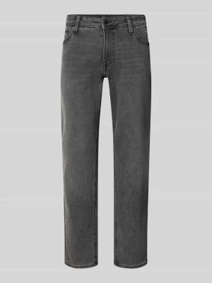 jeansy w kroju slim fit z domieszką lyocellu model 'Clark' Jack&Jones Czarny