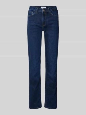 Jeansy w kroju slim fit z kieszeniami bocznymi Rich & Royal Ciemnoniebieski