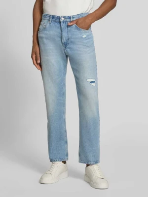 Jeansy w przetarciach model 'HIGHT' drykorn
