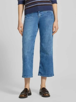 Jeansy w skróconym kroju Model 'LINN' Angels