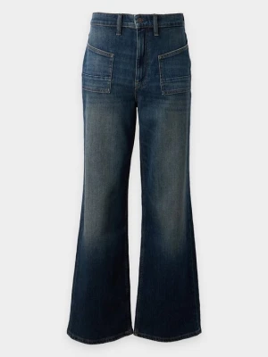 Jeansy wide leg Tommy Jeans ciemnoniebieski