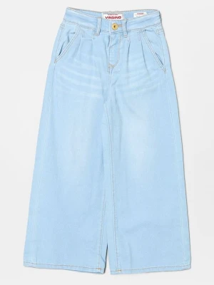 Jeansy wide leg VINGINO niebieski denim