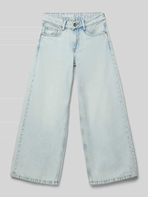 Jeansy wide leg z kieszeniami ciętymi model 'Marall' Garcia