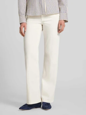 Jeansy Wide Leg z średnim stanem model 'AMELIE' Gang