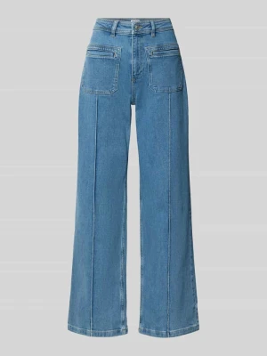Jeansy Wide & Loose Fit z mieszanki bawełny Jake*s Jeansowy niebieski