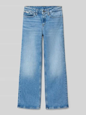 Jeansy z 5 kieszeniami Calvin Klein Jeans Niebieski