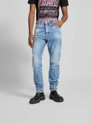 Jeansy z 5 kieszeniami Dsquared2 Jasnoniebieski