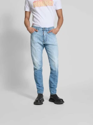 Jeansy z 5 kieszeniami Dsquared2 Jasnoniebieski