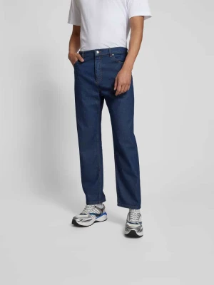 Jeansy z 5 kieszeniami Maison Kitsuné Jeansowy niebieski