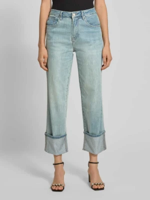 Jeansy z 5 kieszeniami miss goodlife