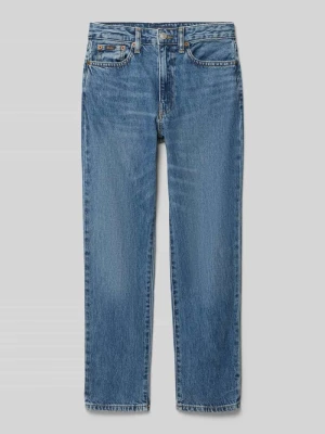 Jeansy z 5 kieszeniami model ‘LYNWOOD’ Polo Ralph Lauren Niebieski