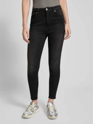 Jeansy o kroju skinny fit z 5 kieszeniami Review