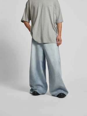 Jeansy z 5 kieszeniami Vetements Jeansowy niebieski