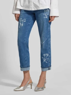 Jeansy z brzegiem i nadrukiem z motywem model ‘Darlene Beauty’ Angels