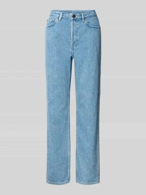 Jeansy z czystej bawełny z rozporkiem na zamek model 'JOYBIRD' American Vintage Niebieski