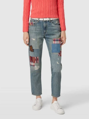 Jeansy z efektem znoszenia Lauren Ralph Lauren