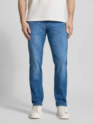 Jeansy w efekcie znoszenia o kroju regular fit Model 'Cadiz' BRAX