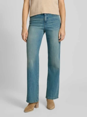 Jeansy z efektem znoszenia model ‘Melly Modern’ OPUS PANTS
