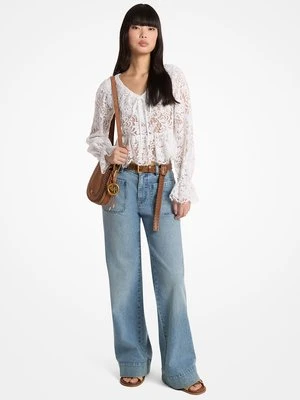 Jeansy z elastycznego denimu Violette MICHAEL Michael Kors