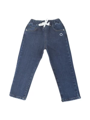 Jeansy z elastycznym pasem Trussardi