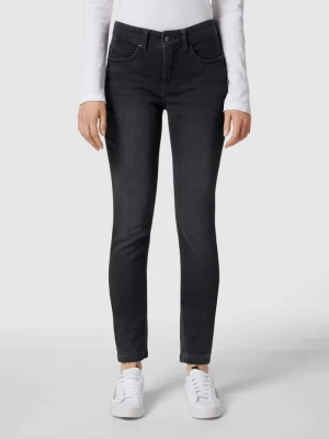 Jeansy z farbowanego denimu o kroju Dream Skinny MAC Średnioszary