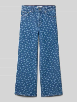 Jeansy z Mieszanka bawełny Tommy Hilfiger Niebieski