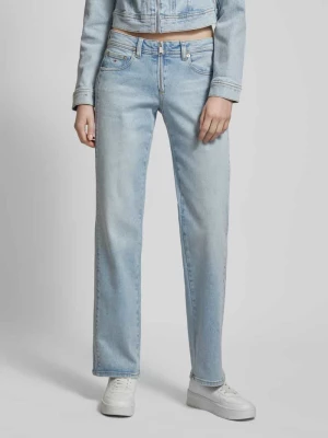 Jeansy z niskim stanem, prostą nogawką i 5 kieszeniami model ‘SOPHIE’ Tommy Jeans