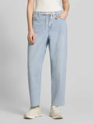 Jeansy z nogawką typu barrel z mieszanki bawełny s.Oliver RED LABEL