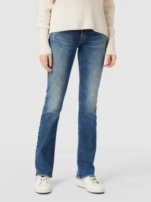 Jeansy z poszerzaną nogawką i efektem znoszenia model ‘TUESDAY’ Silver Jeans