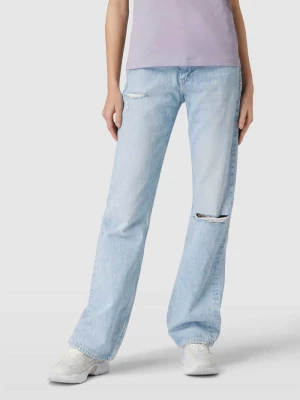 Jeansy z poszerzaną nogawką i przetarciami model ‘AUTHENTIC’ Calvin Klein Jeans