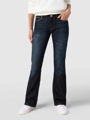 Jeansy z poszerzaną nogawką i średnim stanem z mieszanki bawełny model ‘Bella’ Mavi Jeans