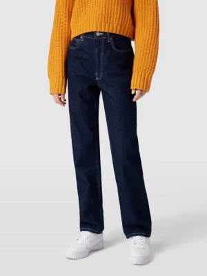 Jeansy z poszerzaną nogawką i szwami w kontrastowym kolorze model ‘CONTRAST’ Review