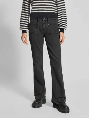 Jeansy z poszerzaną nogawką i wpuszczanymi kieszeniami Guess Jeans