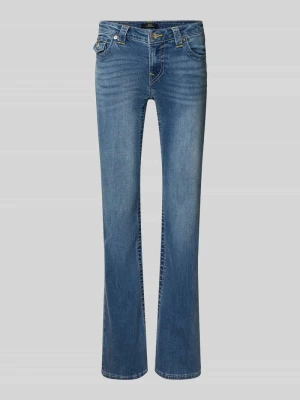 Jeansy z poszerzaną nogawką i wpuszczanymi kieszeniami model ‘BECCA’ True Religion Jeansowy niebieski