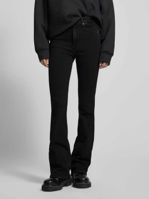 Jeansy z poszerzaną nogawką o kroju skinny fit z mieszanki bawełny Calvin Klein Jeans
