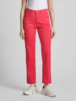 Jeansy z poszerzaną nogawką w jednolitym kolorze model ‘STYLE.CAROLA’ BRAX