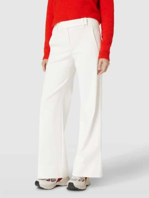 Jeansy z poszerzaną nogawką w jednolitym kolorze Windsor