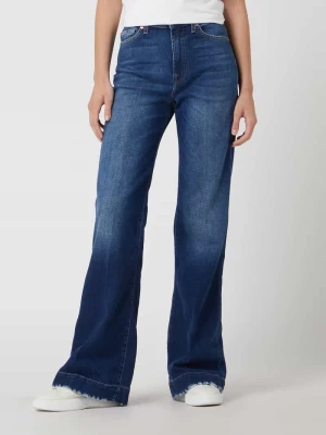Jeansy z poszerzaną nogawką z dodatkiem streczu model ‘Dojo’ 7 For All Mankind