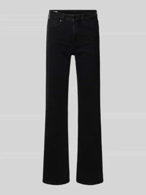 Jeansy z poszerzaną nogawką z mieszanki bawełny model ‘WILLA’ Pepe Jeans