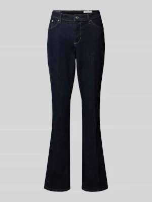 Jeansy z poszerzaną nogawką z mieszanki bawełny s.Oliver RED LABEL